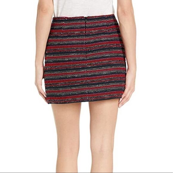 Trina Turk Rico Tweed Mutli-Color Mini Skirt - Picture 3 of 9